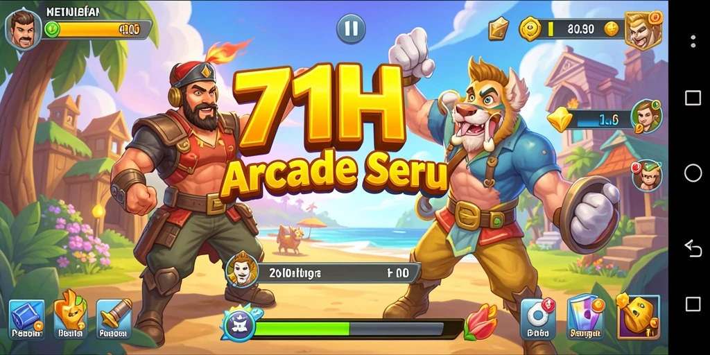 Tampilan gameplay seru dari 71H yang penuh tantangan.
