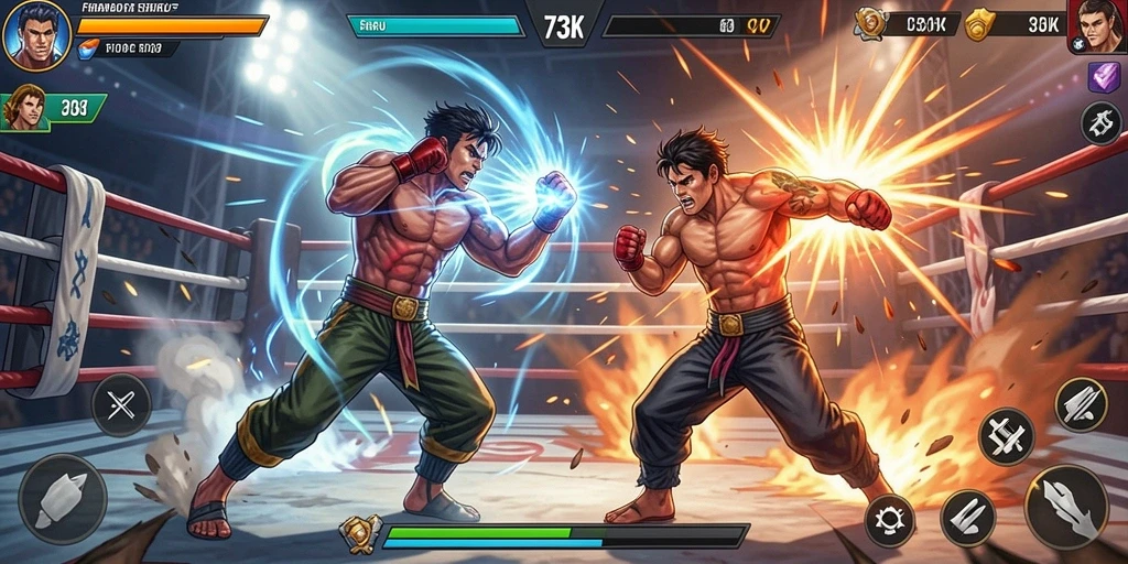 Gameplay seru dan grafik memukau dari 73K.