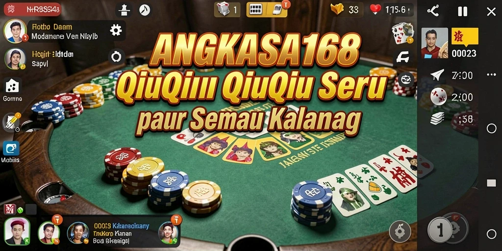 Tampilan gameplay QiuQiu yang menarik dan interaktif.