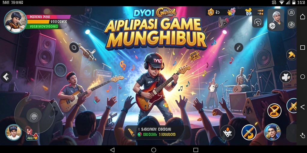 Tampilan gameplay DYO1 yang menarik dan interaktif.