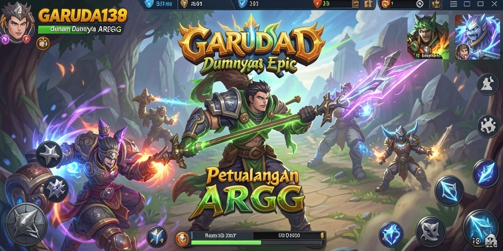Tangkapan layar menyajikan aksi seru dalam <strong>GARUDA138</strong> gameplay ARPG.