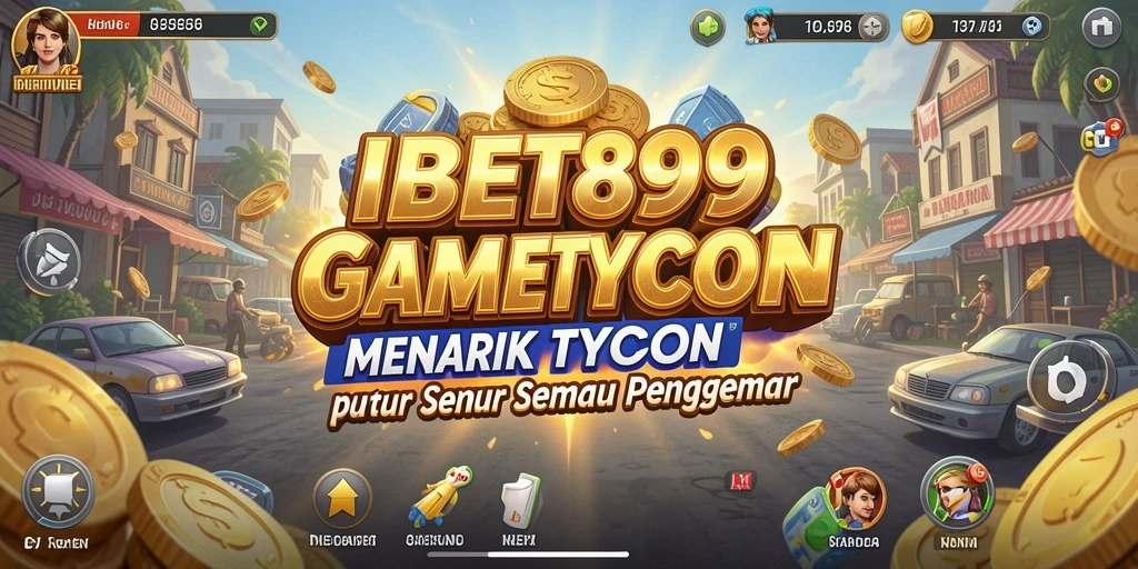 Tampilan gameplay IBET899 yang mendebarkan dalam mengelola bisnis.