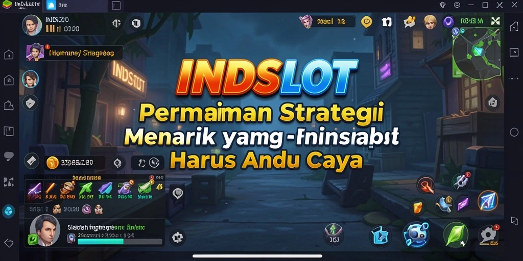 Tampilan gameplay menegangkan dalam INDSLOT yang penuh strategi.