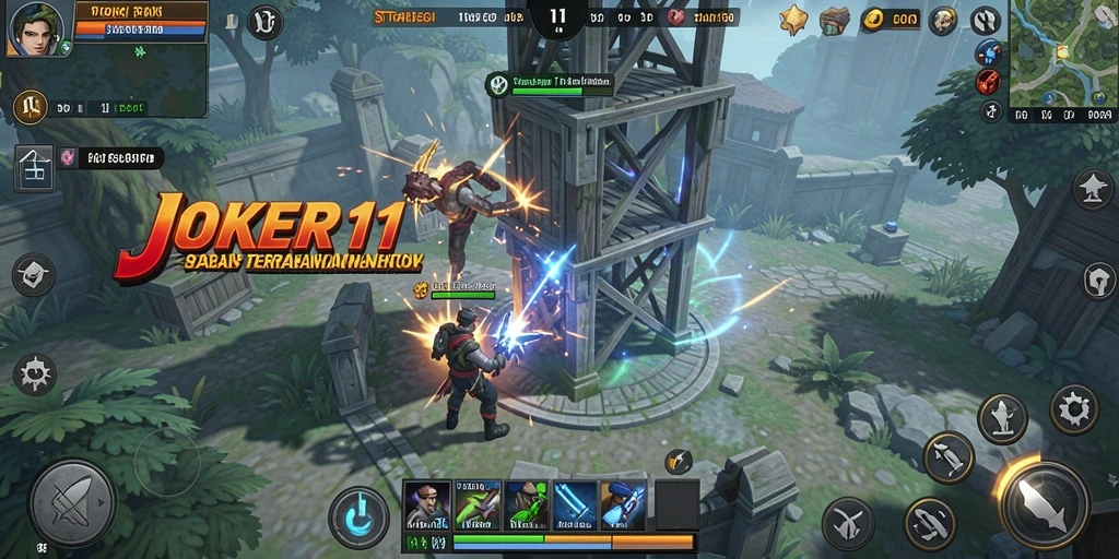 Tampilan gameplay menarik dari JOKER11 di mana strategi menentukan kemenangan.