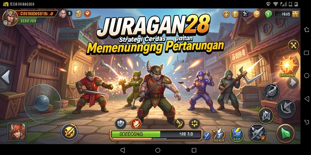 Tampilan gameplay seru dalam <strong>JURAGAN28</strong> yang menantang strategi pemain.