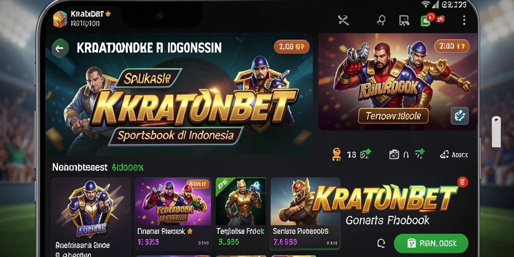 Tangkapan layar KRATONBET menampilkan pengalaman taruhan olahraga yang interaktif dan menyenangkan.