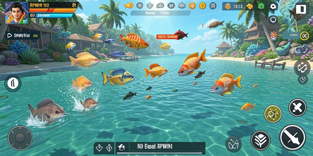 Screenshot gameplay Tembak Ikan yang seru dan penuh aksi.