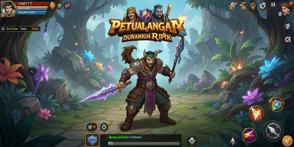 Tangkapan layar dari gameplay VM777 yang menegangkan dan menakjubkan.